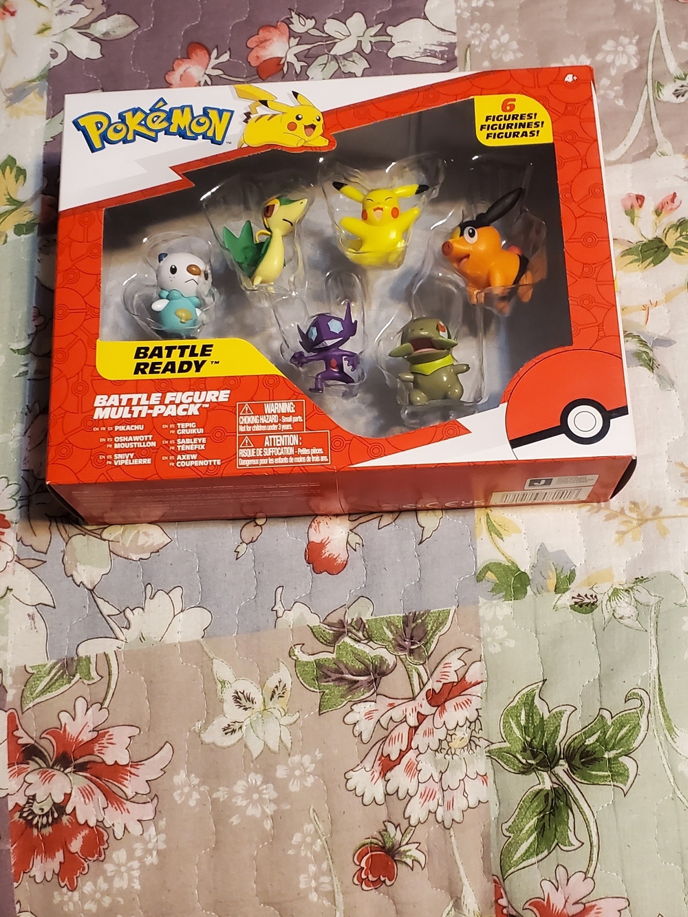 Pokemon Battle Figure Multi-Pack Red and Yellow Packaging